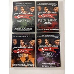 Spenser DVD Lot Of 4 Robert Hitch Judas Goat Savage Place Ceremony Used